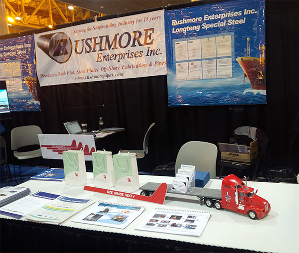 Rushmore Enterprises Inc at International Workboat Show 2014