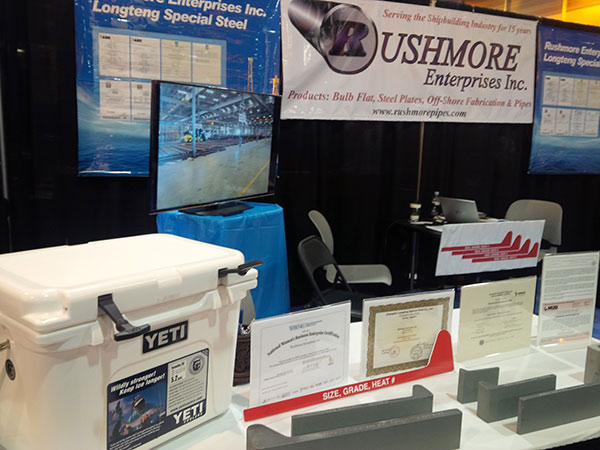 Rushmore Enterprises Inc. at International Workboat Show 2014