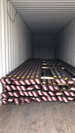 Bulb Flat shipment in container